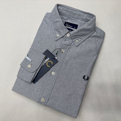 Fred Perry cotton long-sleeved shirt