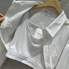 AW 23 new 2-piece ultra-short shirt set