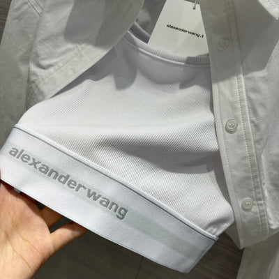 AW 23 new 2-piece ultra-short shirt set