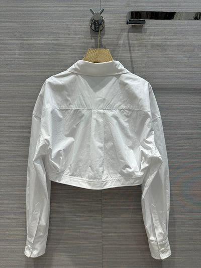 AW 23 new 2-piece ultra-short shirt set