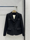AW 23 new autumn and winter zipper suit jacket