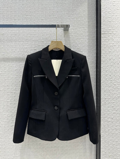 AW 23 new autumn and winter zipper suit jacket