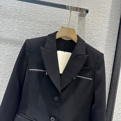 AW 23 new autumn and winter zipper suit jacket