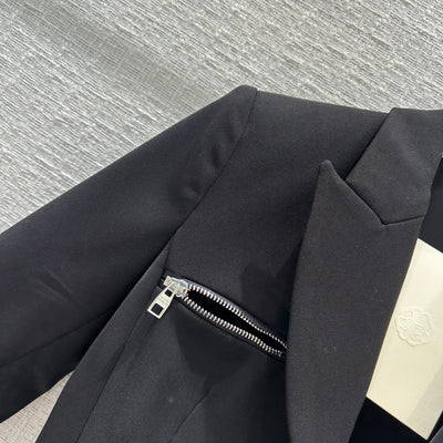 AW 23 new autumn and winter zipper suit jacket