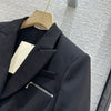 AW 23 new autumn and winter zipper suit jacket