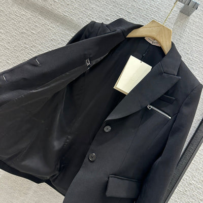 AW 23 new autumn and winter zipper suit jacket