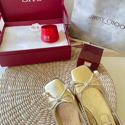 JIM* 23 bow ballet slippers