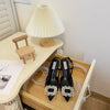 JIM* rhinestone high heels