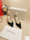 JC* 23 new crystal chain high heels