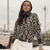 BRU* 23 autumn and winter jacquard wool top