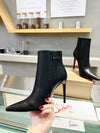 CL*  1:1 VIP leather high heel boots