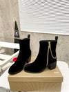 CL*  1:1 VIP Korean velvet platform boots