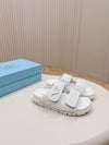 Prada 24 new woven slippers 1:1  VIP