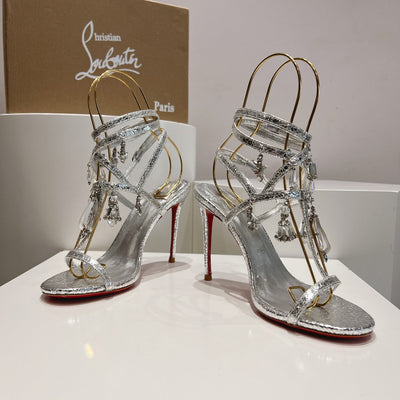 CL*24 new crystal jewelry tassel high heels 1:1 VIP