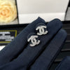 CHAN* full diamond earrings