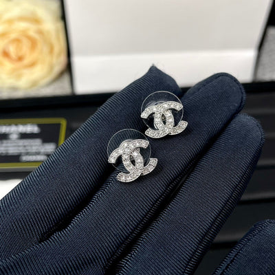 CHAN* full diamond earrings