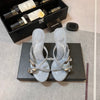 ALEXANDER* W new snake print cross sandals