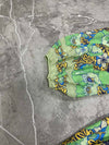 ALEMAIS 24SS Tie-strap Print Dress