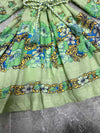 ALEMAIS 24SS Tie-strap Print Dress