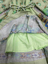 ALEMAIS 24SS Tie-strap Print Dress