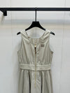 MIU* 24SS Sleeveless Waist Dress 1:1 VIP 07