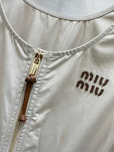 MIU* 24SS Sleeveless Waist Dress 1:1 VIP 07