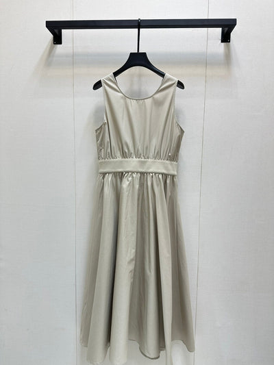 MIU* 24SS Sleeveless Waist Dress 1:1 VIP 07