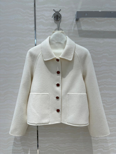 Herme* 24SS double-faced cashmere coat 1:1 VIP 07