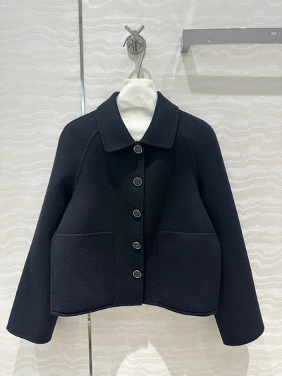 Herme* 24SS double-faced cashmere coat 1:1 VIP 07