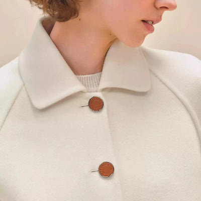 Herme* 24SS double-faced cashmere coat 1:1 VIP 07