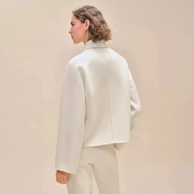 Herme* 24SS double-faced cashmere coat 1:1 VIP 07