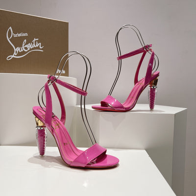 CHRIS* LOUB* 24SS LIPGLOSS high-heeled sandals 1:1 VIP