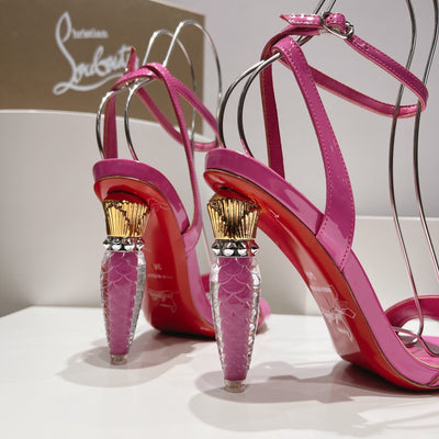 CHRIS* LOUB* 24SS LIPGLOSS high-heeled sandals 1:1 VIP
