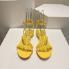 CHRIS* LOUB* 24SS rivet flat sandals 1:1 VIP