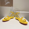 CHRIS* LOUB* 24SS rivet flat sandals 1:1 VIP