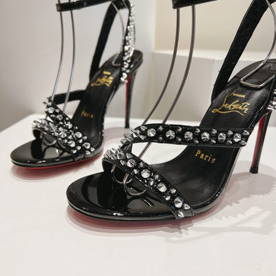CHRIS* LOUB* 24SS rivet high-heeled sandals 1:1 VIP