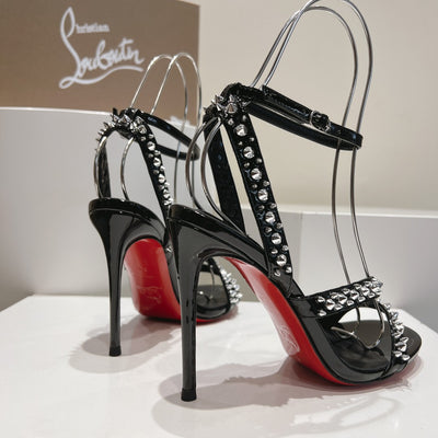 CHRIS* LOUB* 24SS rivet high-heeled sandals 1:1 VIP