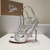 CHRIS* LOUB* 24SS rivet high-heeled sandals 1:1 VIP