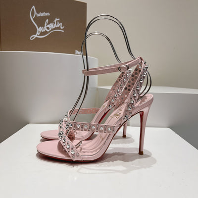 CHRIS* LOUB* 24SS rivet high-heeled sandals 1:1 VIP