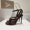 CHRIS* LOUB* 24SS rivet high-heeled sandals 1:1 VIP