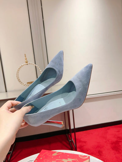 CHRIS* LOUB* 24SS Banana Heel High Heels 1:1 VIP