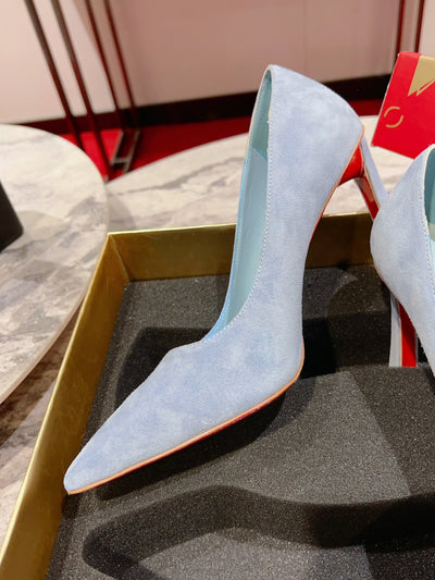 CHRIS* LOUB* 24SS Banana Heel High Heels 1:1 VIP
