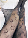 Moon High Stretch Moon Fishnet Socks