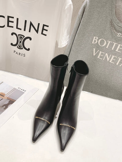 AW 24SS pointed toe ankle boots