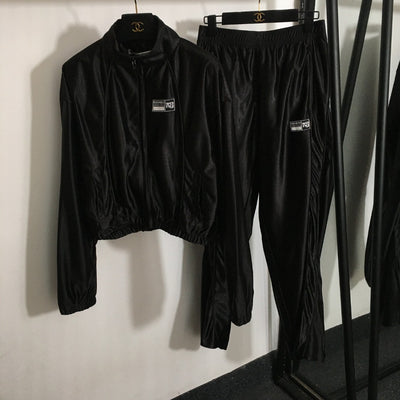 WA Sports Suit Zipper Jacket + Casual Pants