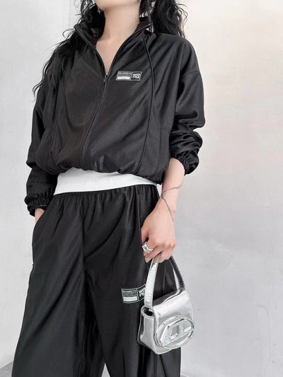 WA Sports Suit Zipper Jacket + Casual Pants