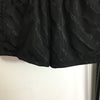 AW dark pattern jacquard letter zipper jacket + shorts sports suit