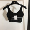 AW Logo Webbing Belt Tank Top Sports Bra