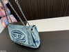 Dies* Denim Chain Messenger Bag