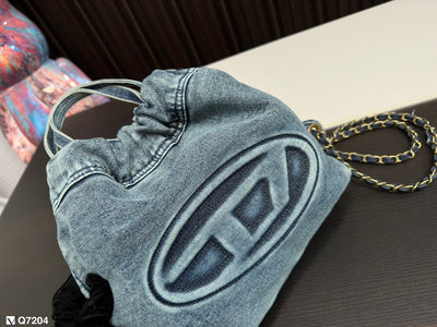 Dies* Denim Underarm Bag
